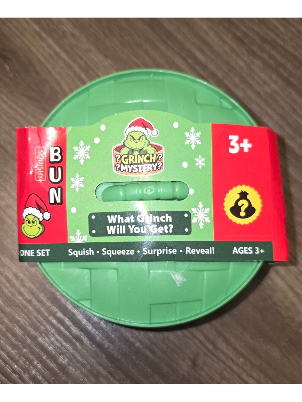 GRINCH Mystery Squishy Surprise Toy